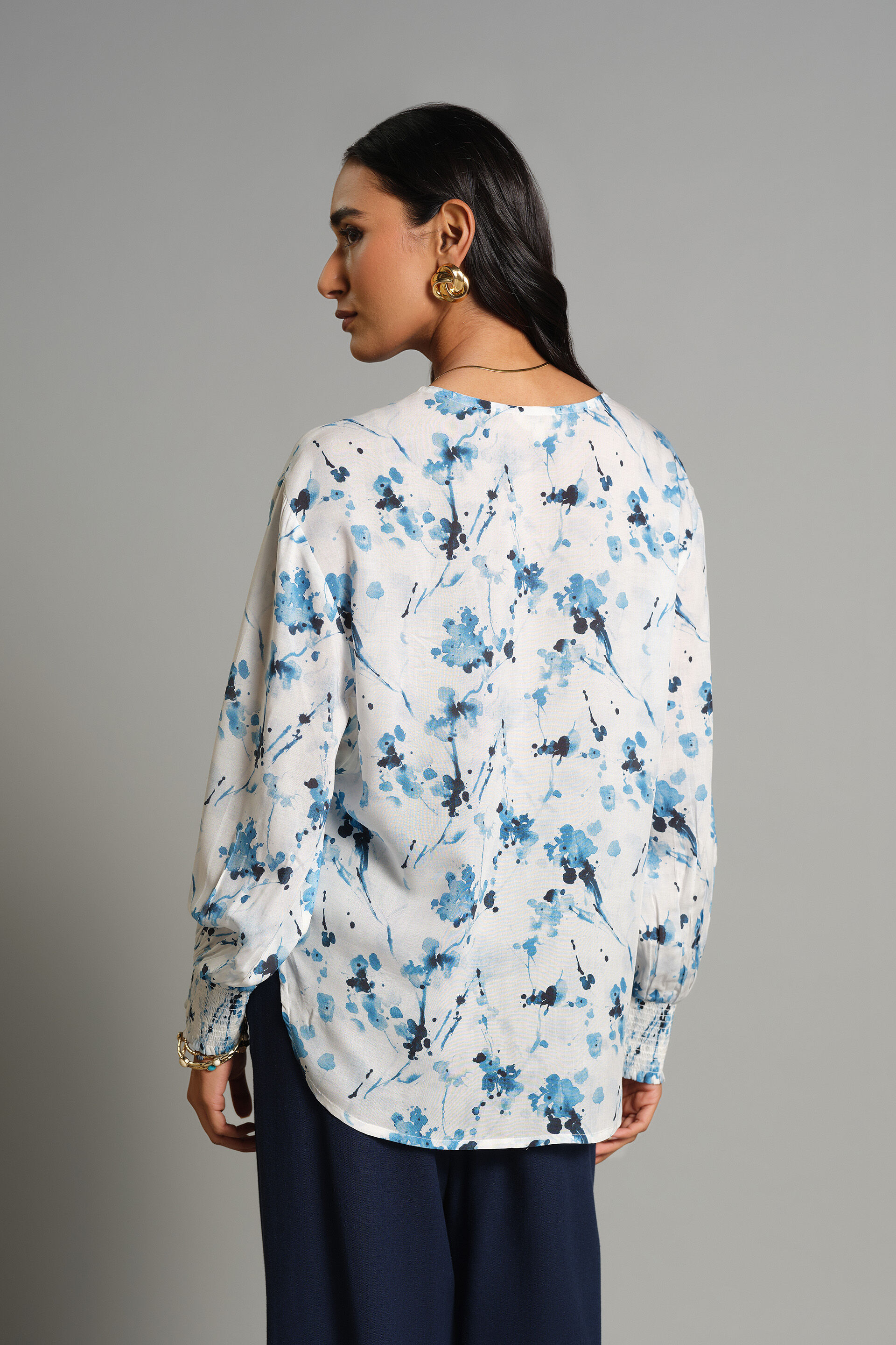 Zamora Top, Blue, image 5